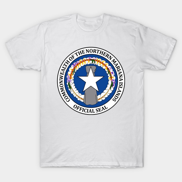 Seal of the Northern Mariana Islands T-Shirt by Flags of the World